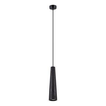 Κρεμαστό φωτιστικό οροφής ELECTRA 1xGU10/10W/230V τσιμέντο/μαύρο