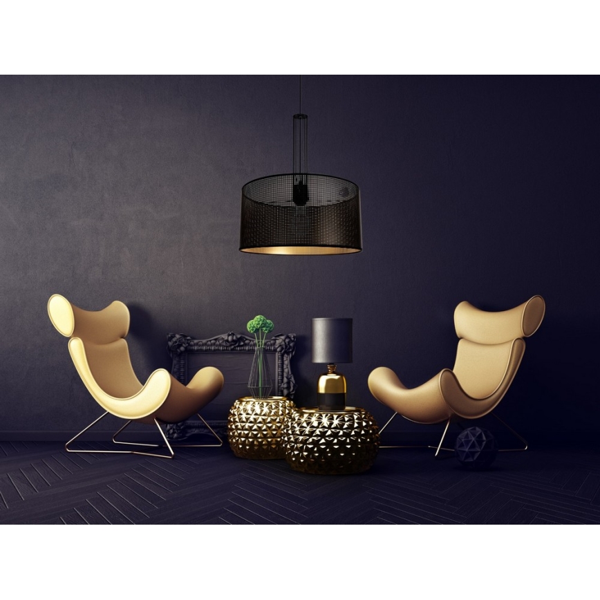 Κρεμαστό φωτιστικό οροφής ELIS 1xE27/60W/230V διάμετρος 40 cm