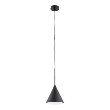 Κρεμαστό φωτιστικό οροφής FABO 1xE27/15W/230V μαύρο