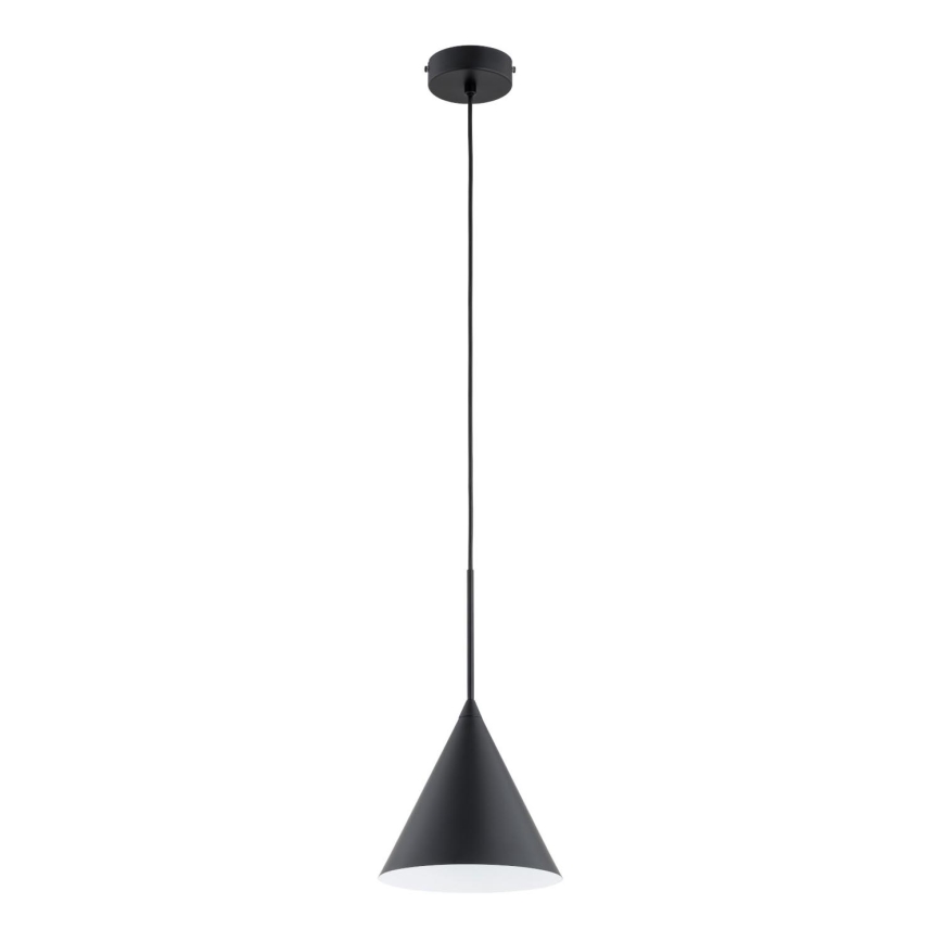 Κρεμαστό φωτιστικό οροφής FABO 1xE27/15W/230V μαύρο