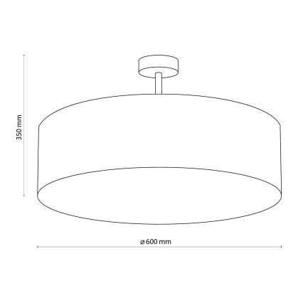 Κρεμαστό φωτιστικό οροφής FILIPPO 4xE27/60W/230V