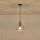 Κρεμαστό φωτιστικό οροφής FLARE 1xE27/15W/230V διάμετρος 25 cm μπεζ