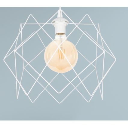 Κρεμαστό φωτιστικό οροφής GALL 1xE27/60W/230V λευκό