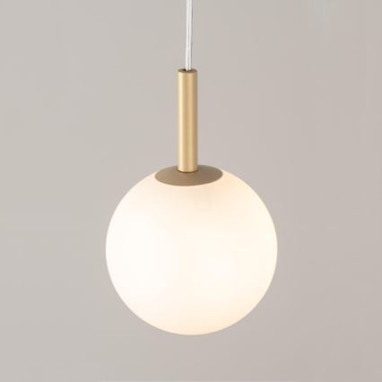 Κρεμαστό φωτιστικό οροφής GAMA 1xG9/12W/230V χρυσαφί