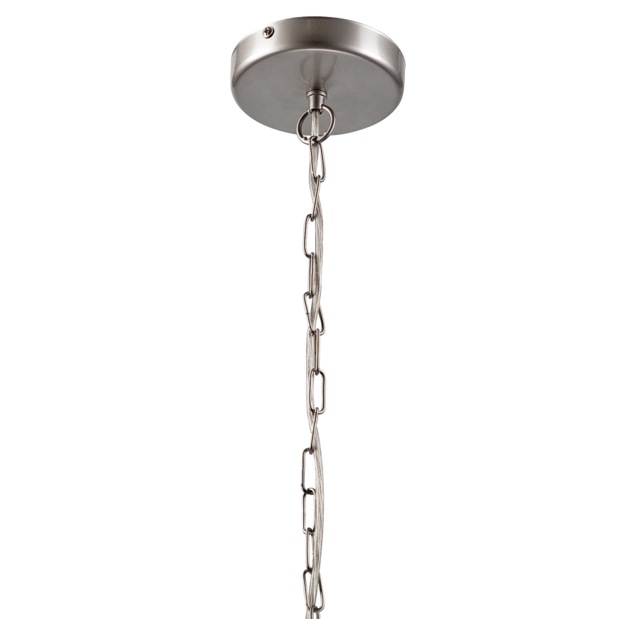 Κρεμαστό φωτιστικό οροφής GINA 3xE27/60W/230V ματ χρώμιο