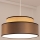 Κρεμαστό φωτιστικό οροφής GRACE 1xE27/60W/230V μπεζ/καφέ