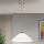 Κρεμαστό φωτιστικό οροφής GRADO 1xE27/60W/230V διάμετρος 40 cm ορείχαλκος