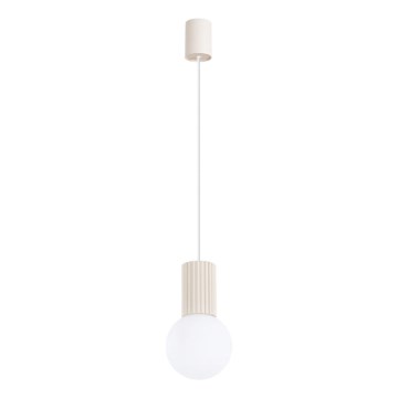 Κρεμαστό φωτιστικό οροφής HALO 1xG9/8W/230V διάμετρος 12 cm κρεμ