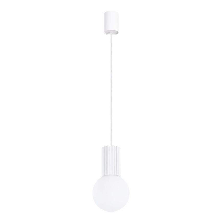 Κρεμαστό φωτιστικό οροφής HALO 1xG9/8W/230V διάμετρος 12 cm λευκό