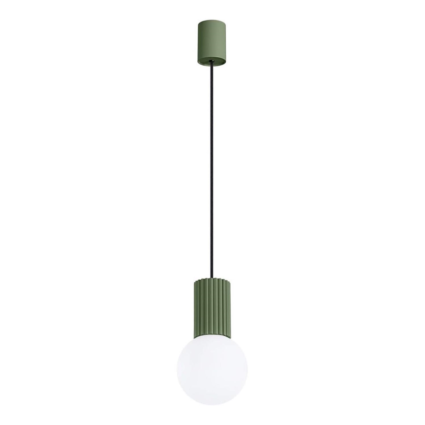 Κρεμαστό φωτιστικό οροφής HALO 1xG9/8W/230V διάμετρος 12 cm πράσινο