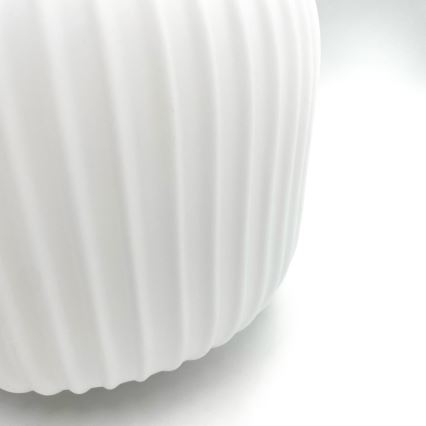 Κρεμαστό φωτιστικό οροφής HARMONY 1xE27/15W/230V διάμετρος 20 cm λευκό/δρυς