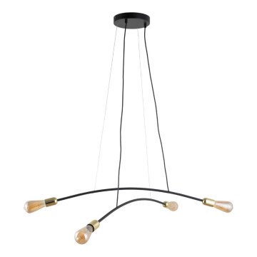Κρεμαστό φωτιστικό οροφής HELIX 4xE27/15W/230V