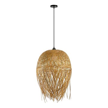 Κρεμαστό φωτιστικό οροφής HILO 1xE27/40W/230V διάμετρος 45 cm μπαμπού