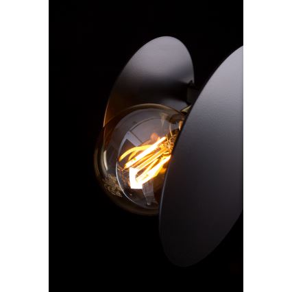 Κρεμαστό φωτιστικό οροφής IDEA 4xE27/15W/230V μαύρο
