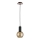 Κρεμαστό φωτιστικό οροφής JANTAR WOOD 1xE27/60W/230V