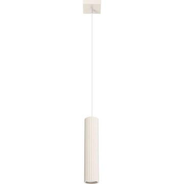 Κρεμαστό φωτιστικό οροφής KARBON 1xGU10/10W/230V κρεμ