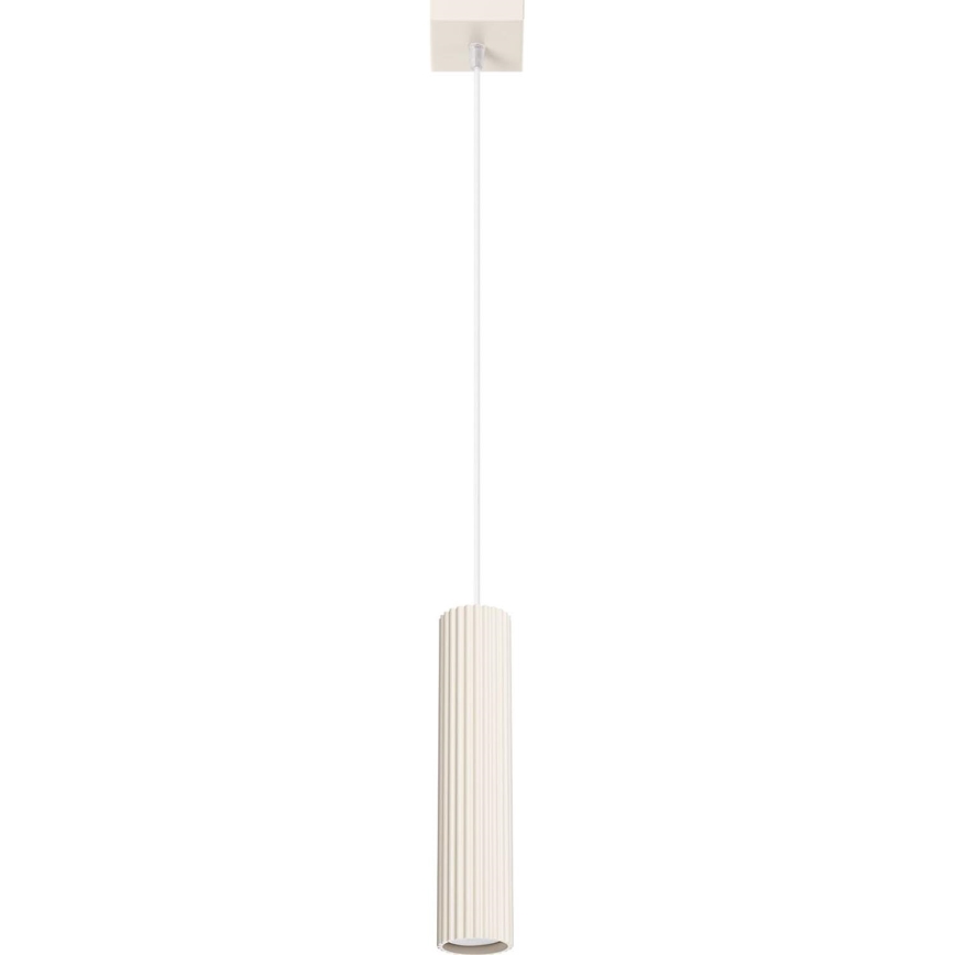 Κρεμαστό φωτιστικό οροφής KARBON 1xGU10/10W/230V κρεμ