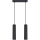 Κρεμαστό φωτιστικό οροφής KARBON 2xGU10/10W/230V μαύρο