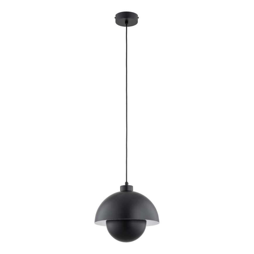 Κρεμαστό φωτιστικό οροφής KUGER 1xE27/15W/230V μαύρο