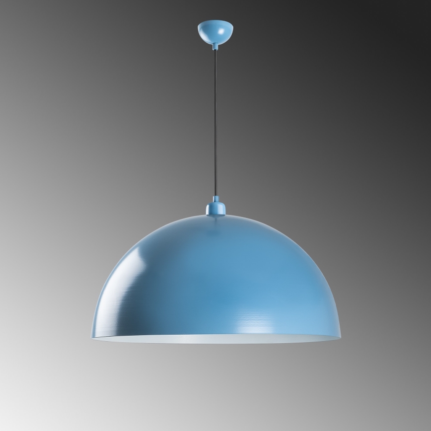 Κρεμαστό φωτιστικό οροφής KURE 1xE27/40W/230V μπλε