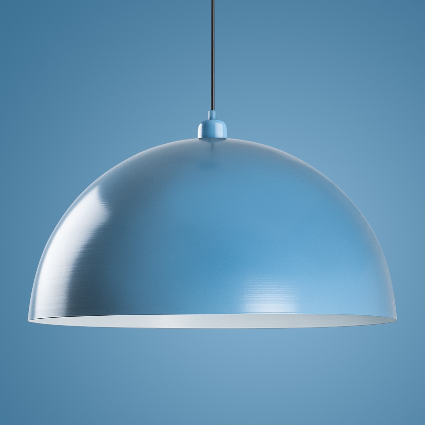 Κρεμαστό φωτιστικό οροφής KURE 1xE27/40W/230V μπλε