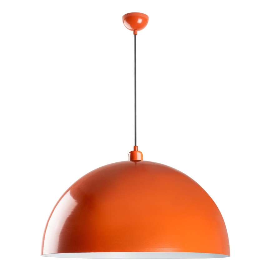 Κρεμαστό φωτιστικό οροφής KURE 1xE27/40W/230V πορτοκαλί