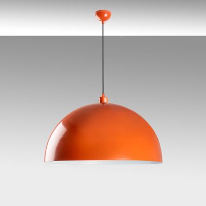 Κρεμαστό φωτιστικό οροφής KURE 1xE27/40W/230V πορτοκαλί