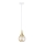 Κρεμαστό φωτιστικό οροφής LACRIMA WHITE 1xE27/60W/230V