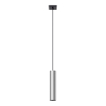 Κρεμαστό φωτιστικό οροφής LAGOS 1xGU10/10W/230V γυαλιστερό χρώμιο