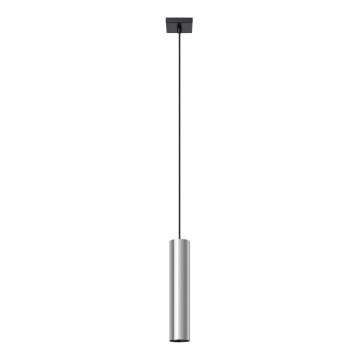 Κρεμαστό φωτιστικό οροφής LAGOS 1xGU10/10W/230V γυαλιστερό χρώμιο