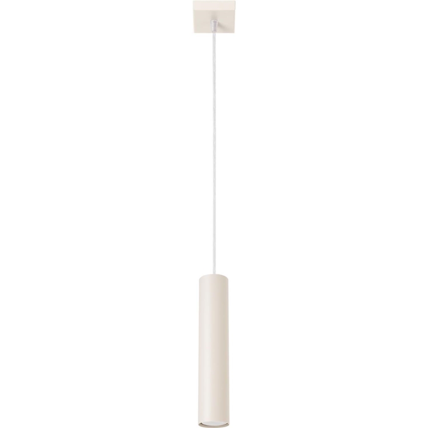 Κρεμαστό φωτιστικό οροφής LAGOS 1xGU10/10W/230V κρεμ