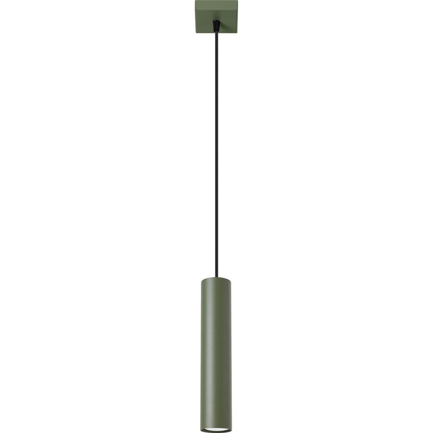 Κρεμαστό φωτιστικό οροφής LAGOS 1xGU10/10W/230V πράσινο