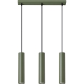 Κρεμαστό φωτιστικό οροφής LAGOS 3xGU10/10W/230V πράσινο