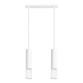 Κρεμαστό φωτιστικό οροφής LAMI 2xGU10/10W/230V λευκό
