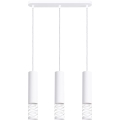 Κρεμαστό φωτιστικό οροφής LAMI 3xGU10/10W/230V λευκό