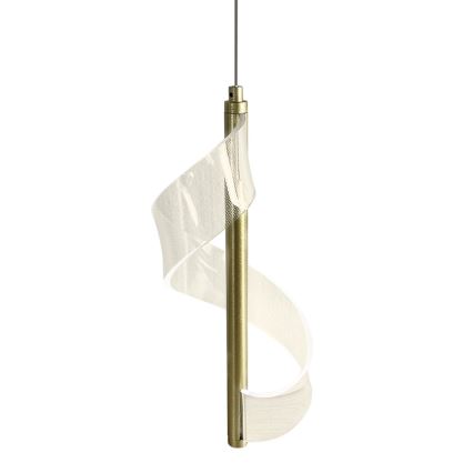 Κρεμαστό φωτιστικό οροφής LED LARGO LED/10W/230V χρυσό