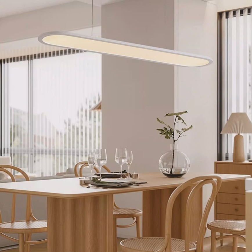 Κρεμαστό φωτιστικό οροφής LED LED/24W/230V 3000K λευκό