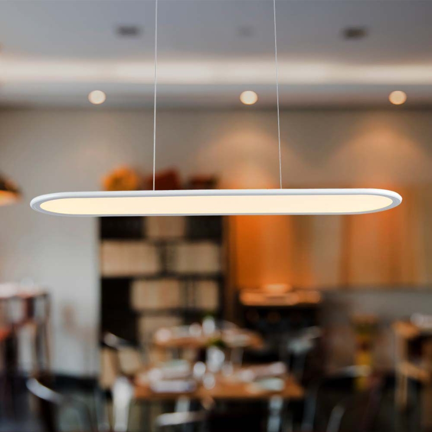 Κρεμαστό φωτιστικό οροφής LED LED/24W/230V 3000K λευκό
