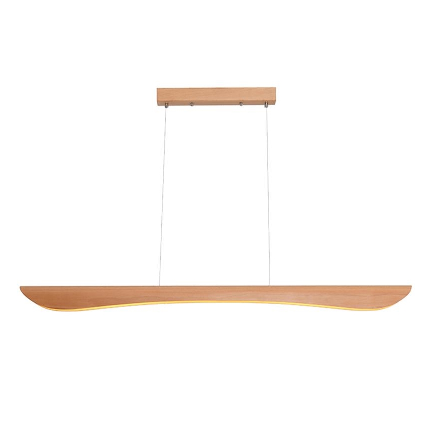 Κρεμαστό φωτιστικό οροφής LED LED/26W/230V 4000K 150 cm οξιά/μασίφ ξύλο