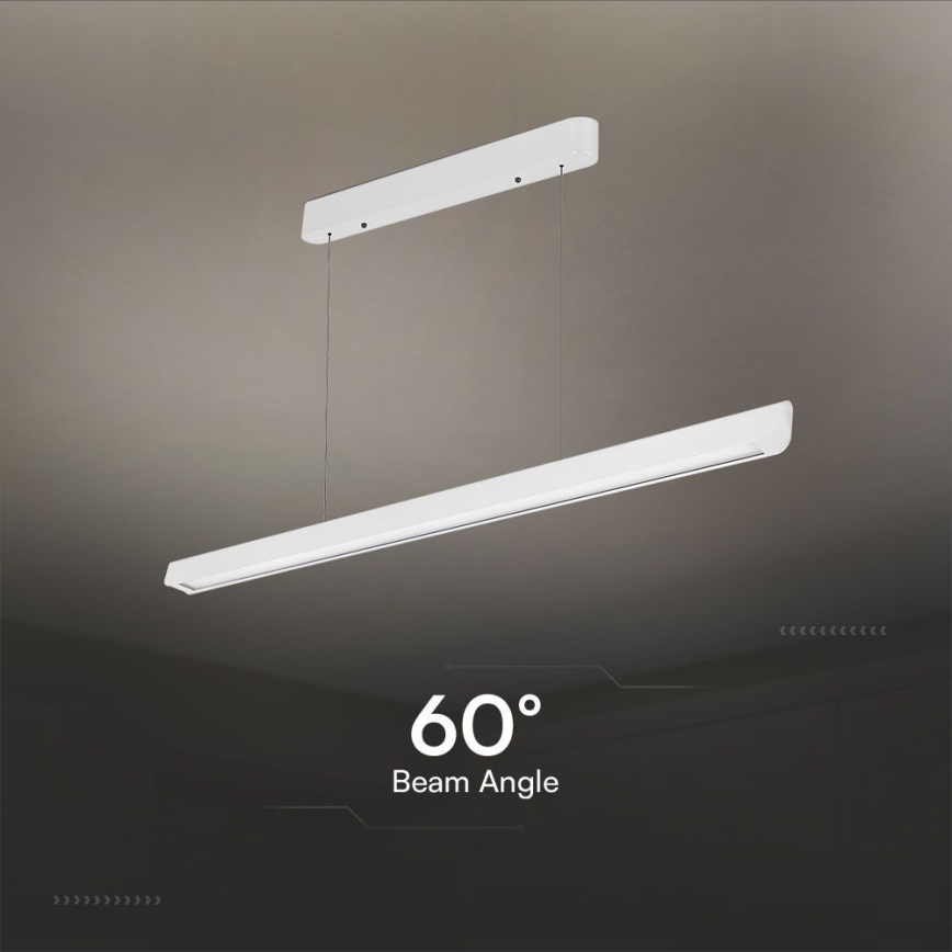 Κρεμαστό φωτιστικό οροφής LED LED/36W/230V 3000/4000/6400K λευκό