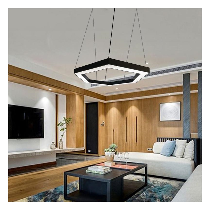 Κρεμαστό φωτιστικό οροφής LED LED/50W/230V 4000K διάμετρος 100 cm