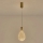 Κρεμαστό φωτιστικό οροφής LED LED/6,3W/230V 3000K χρυσό διάμετρος 14 cm