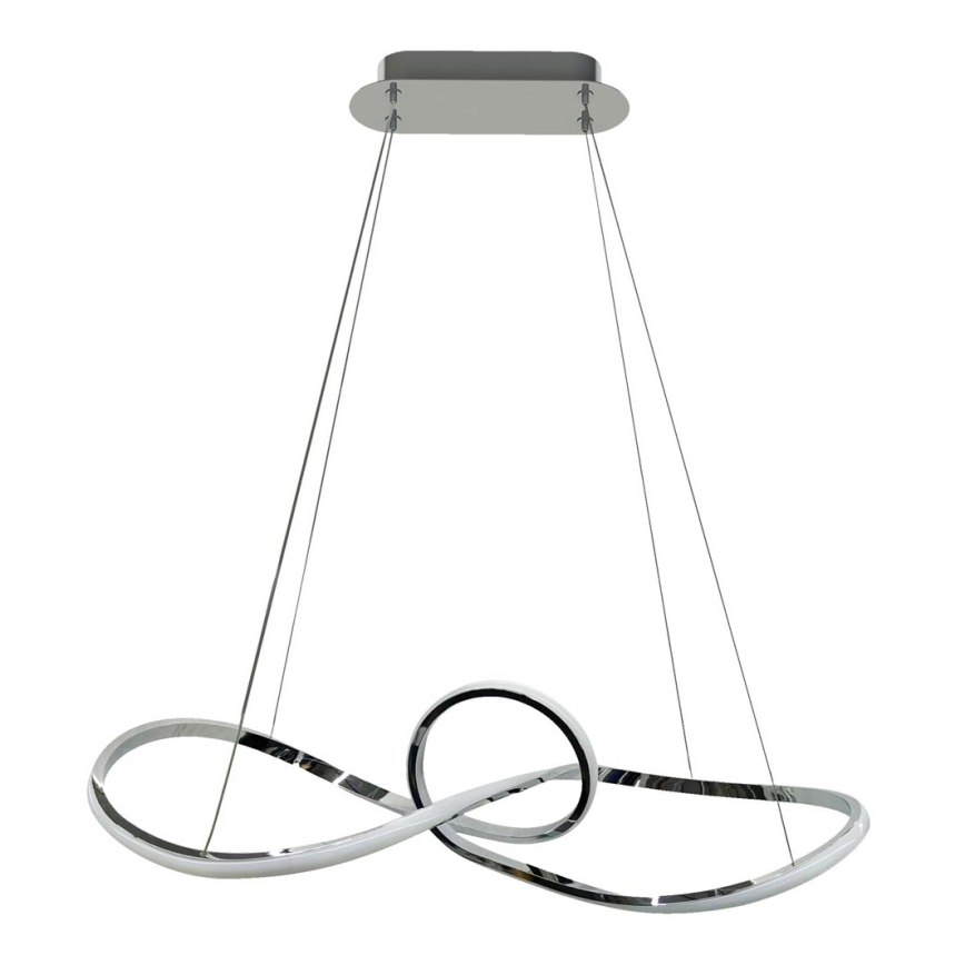 Κρεμαστό φωτιστικό οροφής LED MARCO LED/42W/230V γυαλιστερό χρώμιο
