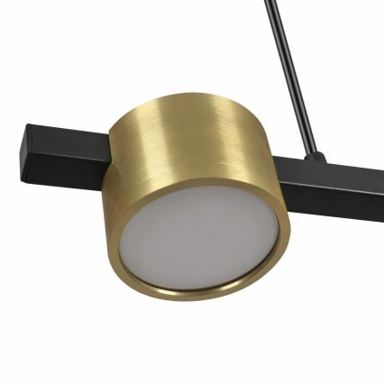 Κρεμαστό φωτιστικό οροφής LED MIRELLA 3xGX53/6W/230V χρυσό/μαύρο