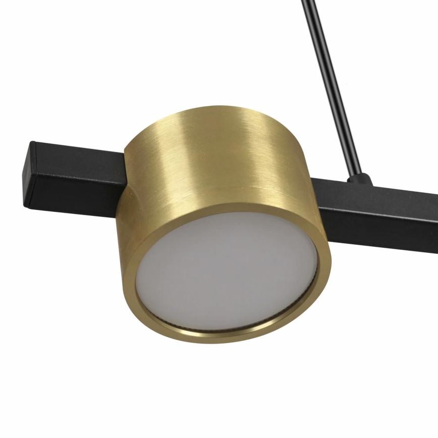 Κρεμαστό φωτιστικό οροφής LED MIRELLA 3xGX53/6W/230V χρυσό/μαύρο