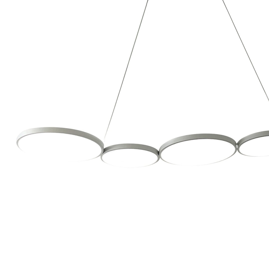 Κρεμαστό φωτιστικό οροφής LED OLYMPIA 5xLED/10W/230V γκρι