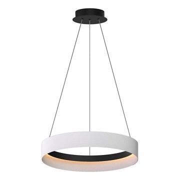Κρεμαστό φωτιστικό οροφής LED ORBITA LED/52W/230V λευκό/μαύρο