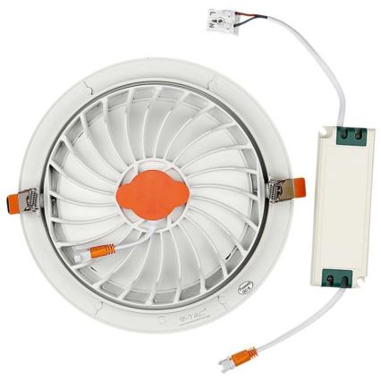 Κρεμαστό φωτιστικό οροφής LED SAMSUNG CHIP LED/20W/230V 3000K