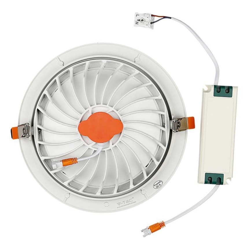 Κρεμαστό φωτιστικό οροφής LED SAMSUNG CHIP LED/30W/230V 6400K