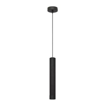 Κρεμαστό φωτιστικό οροφής LED TUBA 1xGU10/6,5W/230V μαύρο